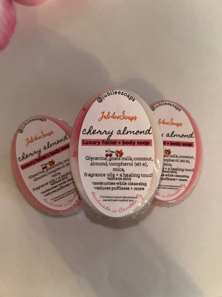 “Full Bloom” Cherry Almond soap