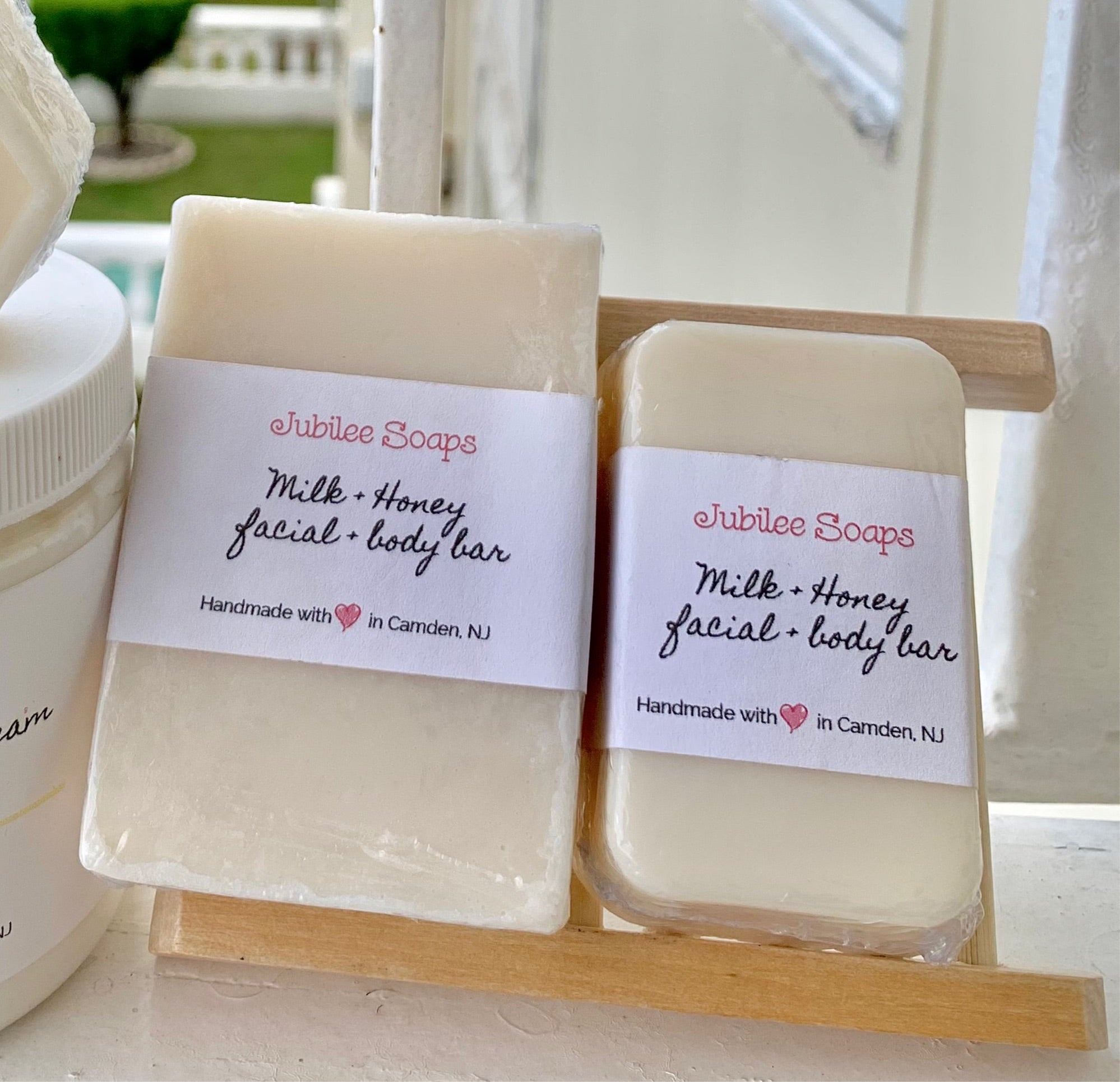 Milk and honey soap