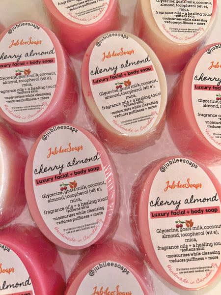 “Full Bloom” Cherry Almond soap