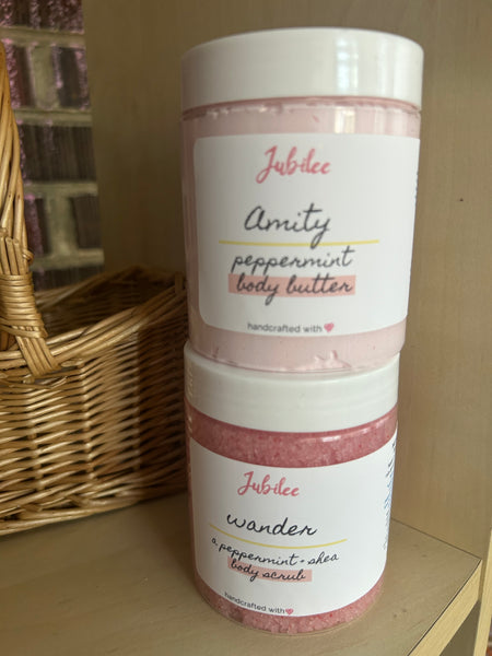 Amity - peppermint buttercream (a luxury lotion)